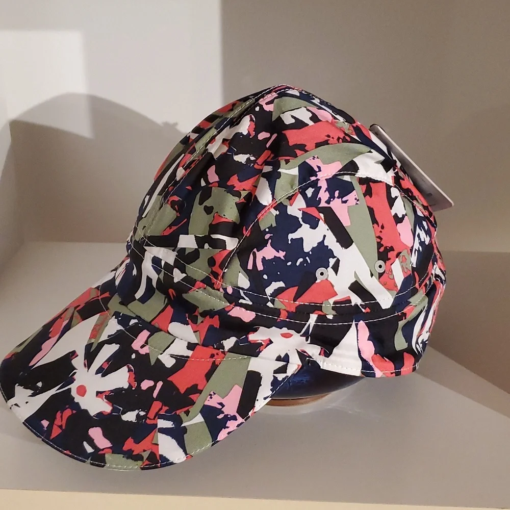 NWT Lululemon Race To Place Run Hat Mini Pop Cut Boom Juice Multicolor L…